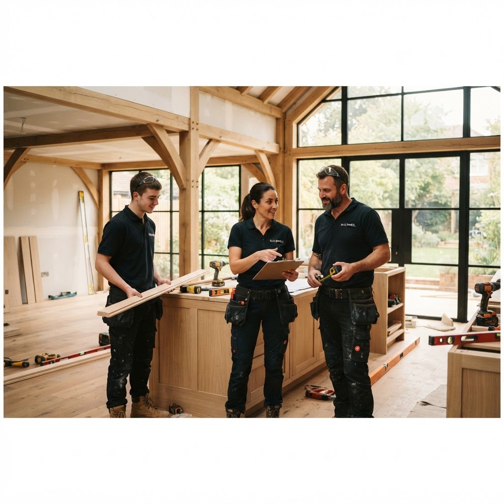 Team on site