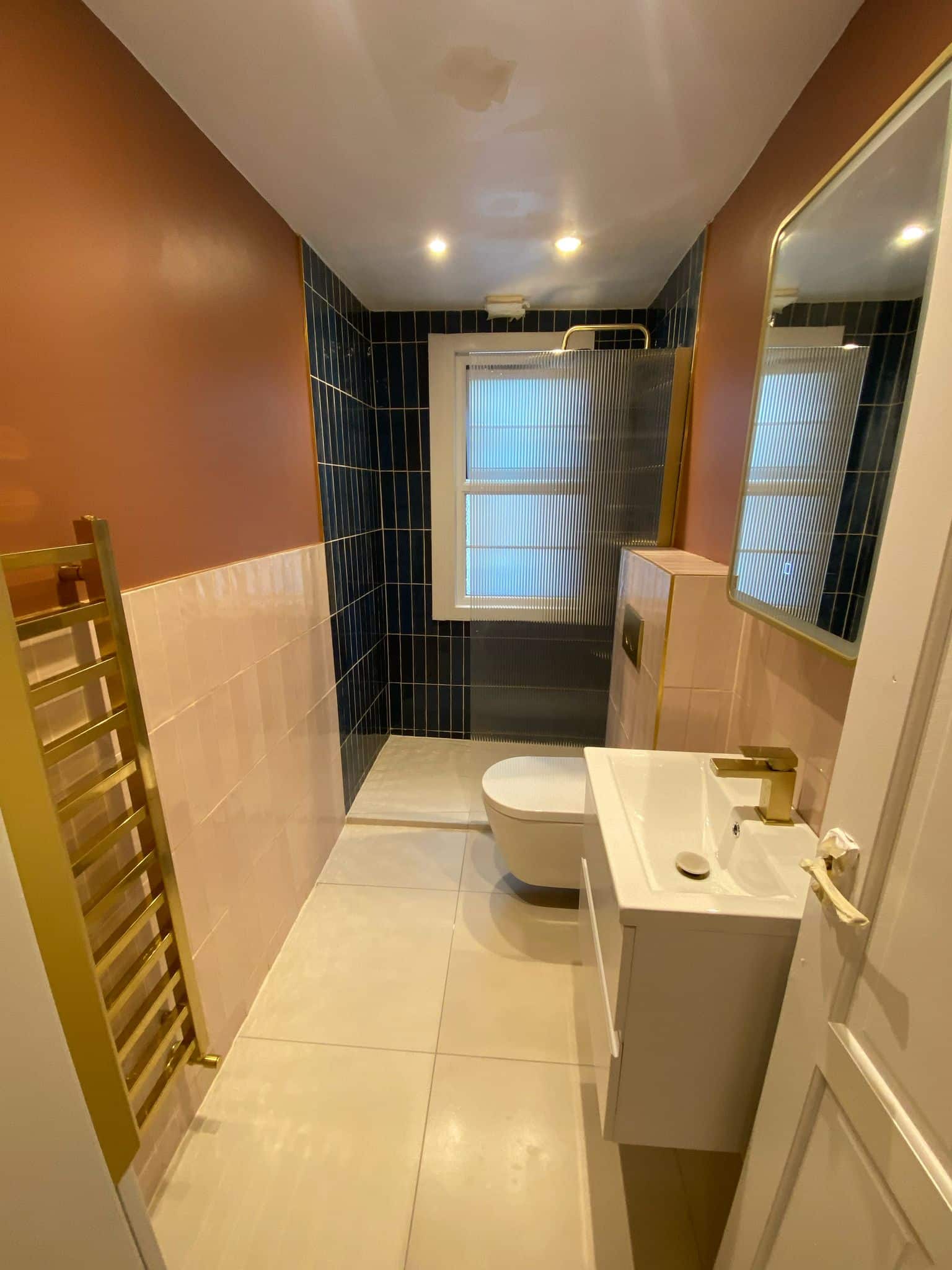 Wet Room Renovation completed bathroom renovation by Calico Joinery in Edinburgh