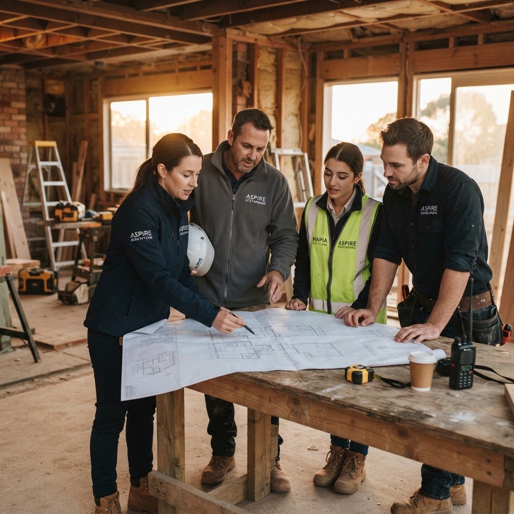 Calico team working on site