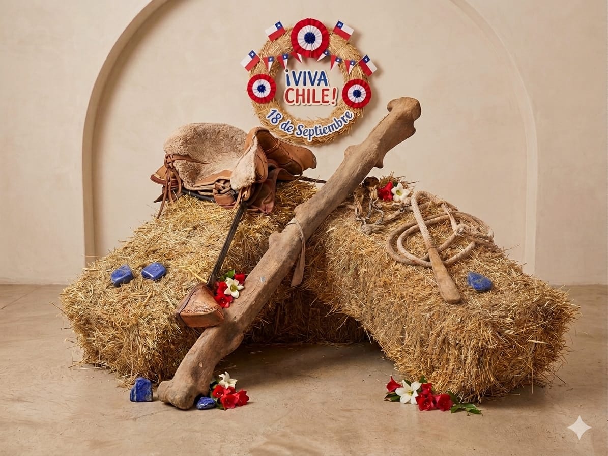 Decoración Fiestas Patrias ¡Viva Chile! en arriendo por día — ElectroMulti Diversión