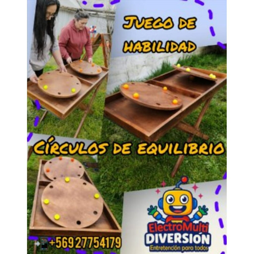Arriendo de Círculos de Equilibrio para fiestas y eventos