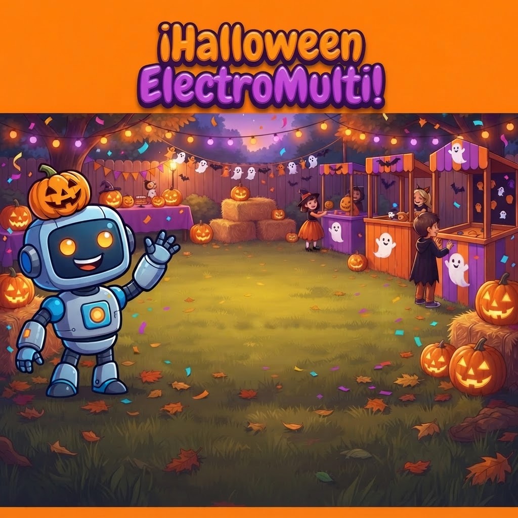 Promoción Halloween ElectroMulti Diversión - juegos temáticos para fiestas