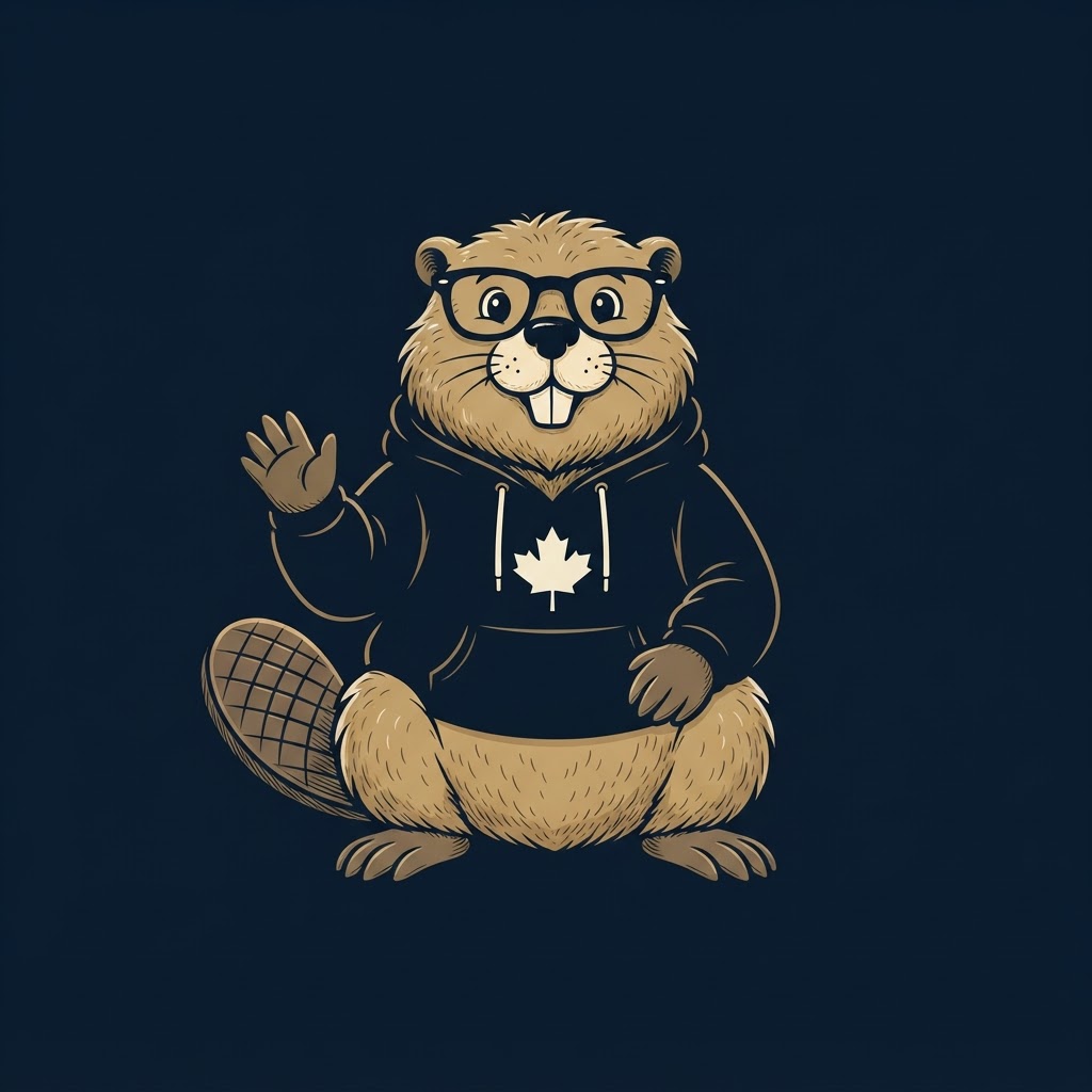 Brook the beaver mascot