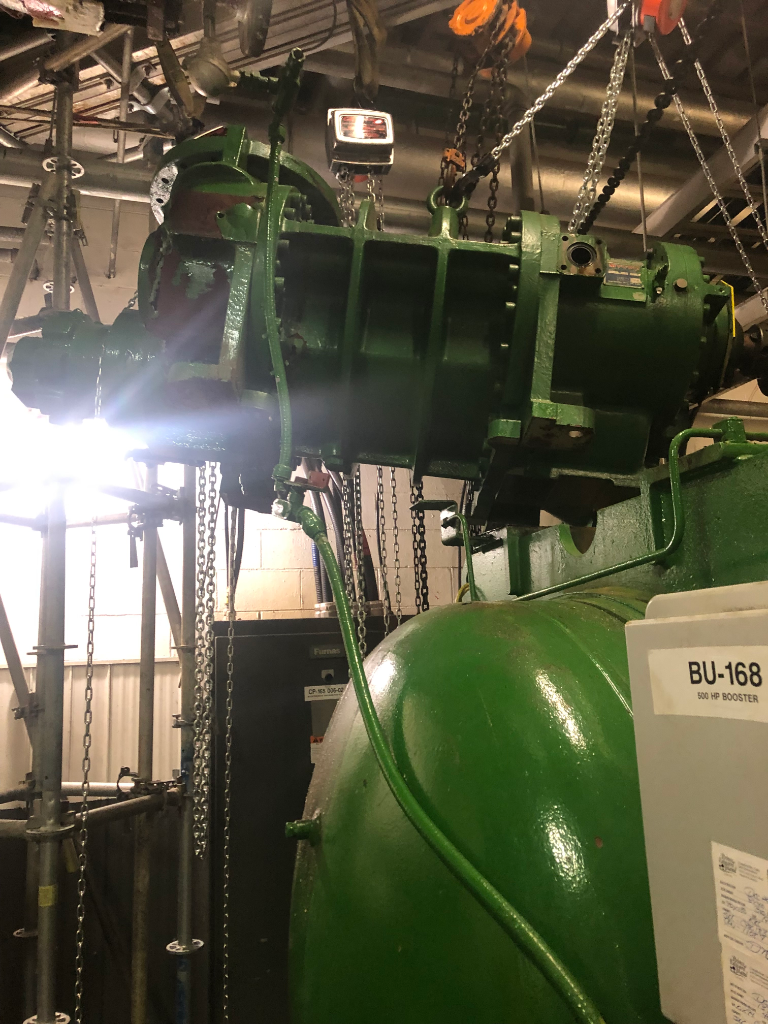 500HP booster compressor