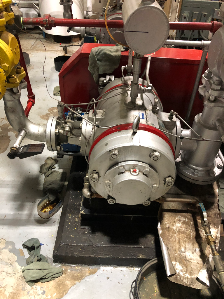 Industrial compressor overhaul