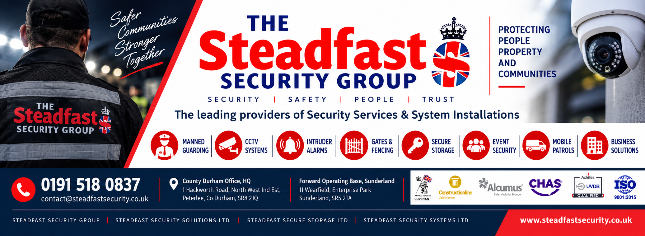 The Steadfast Security Group — Security Services & System Installations