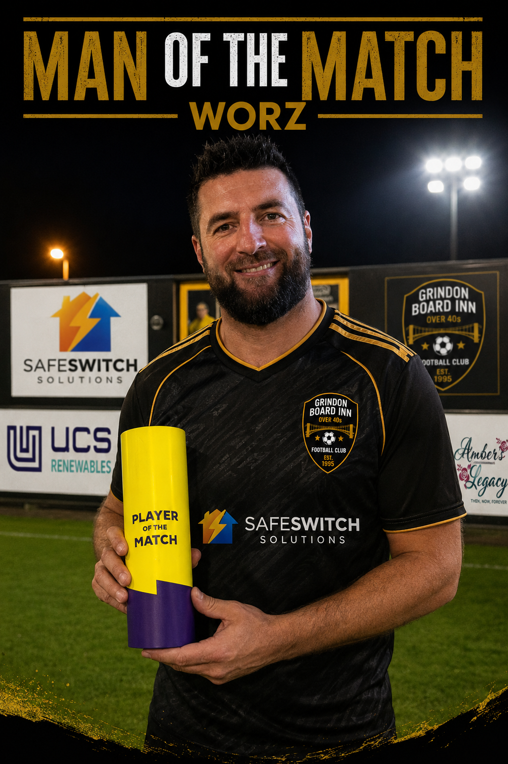🏆 Player MOTM: James Shikle vs Darlington Railway Athletic FC O40s