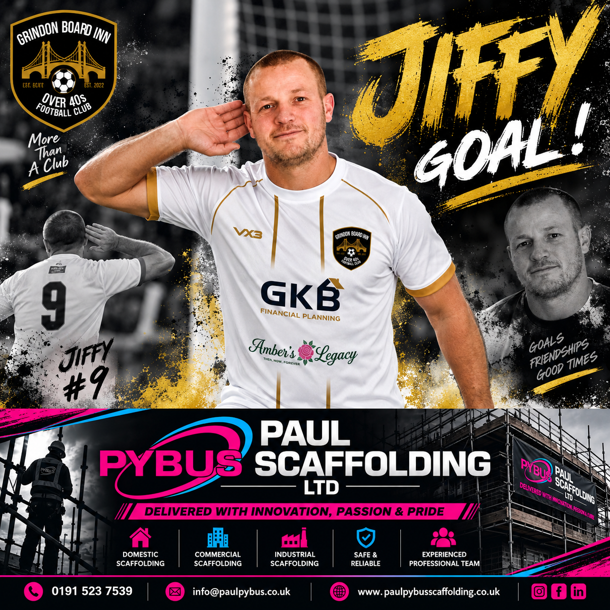Jiffy Goal celebration