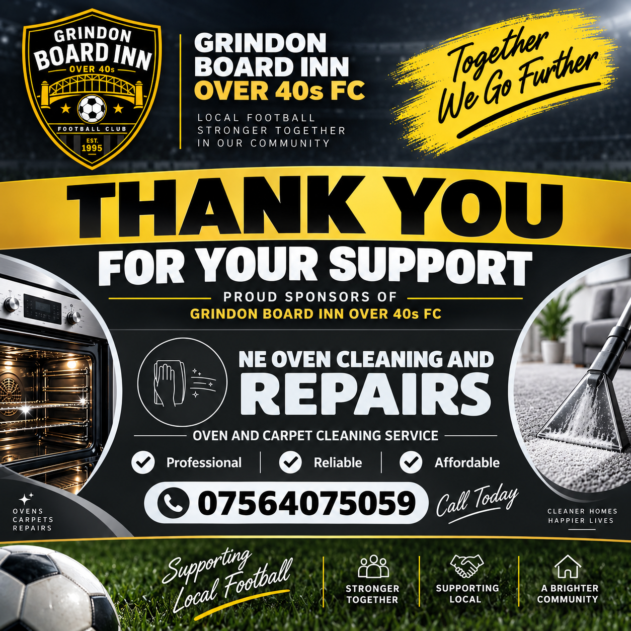 Thank you — NE Oven Cleaning and Repairs
