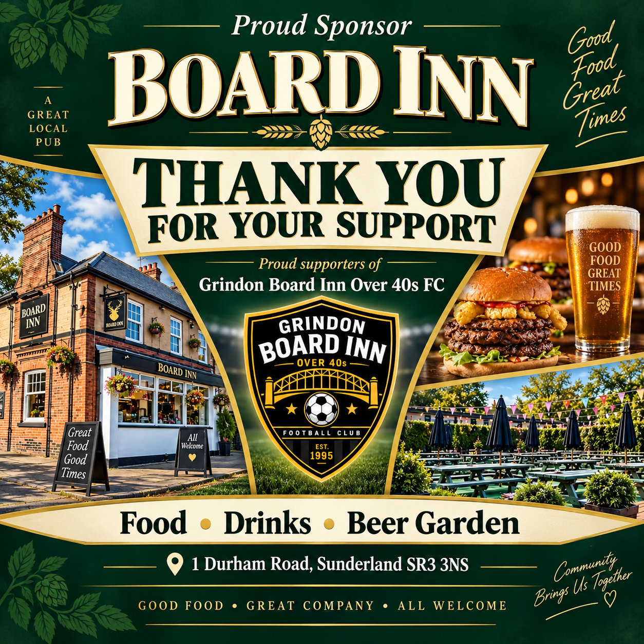 Thank you — Board Inn
