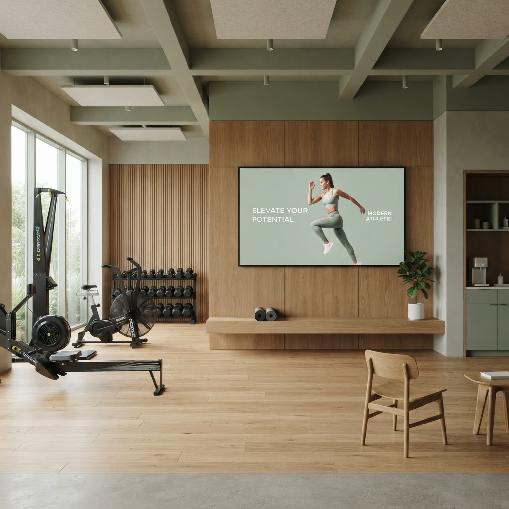 Fitness environment display
