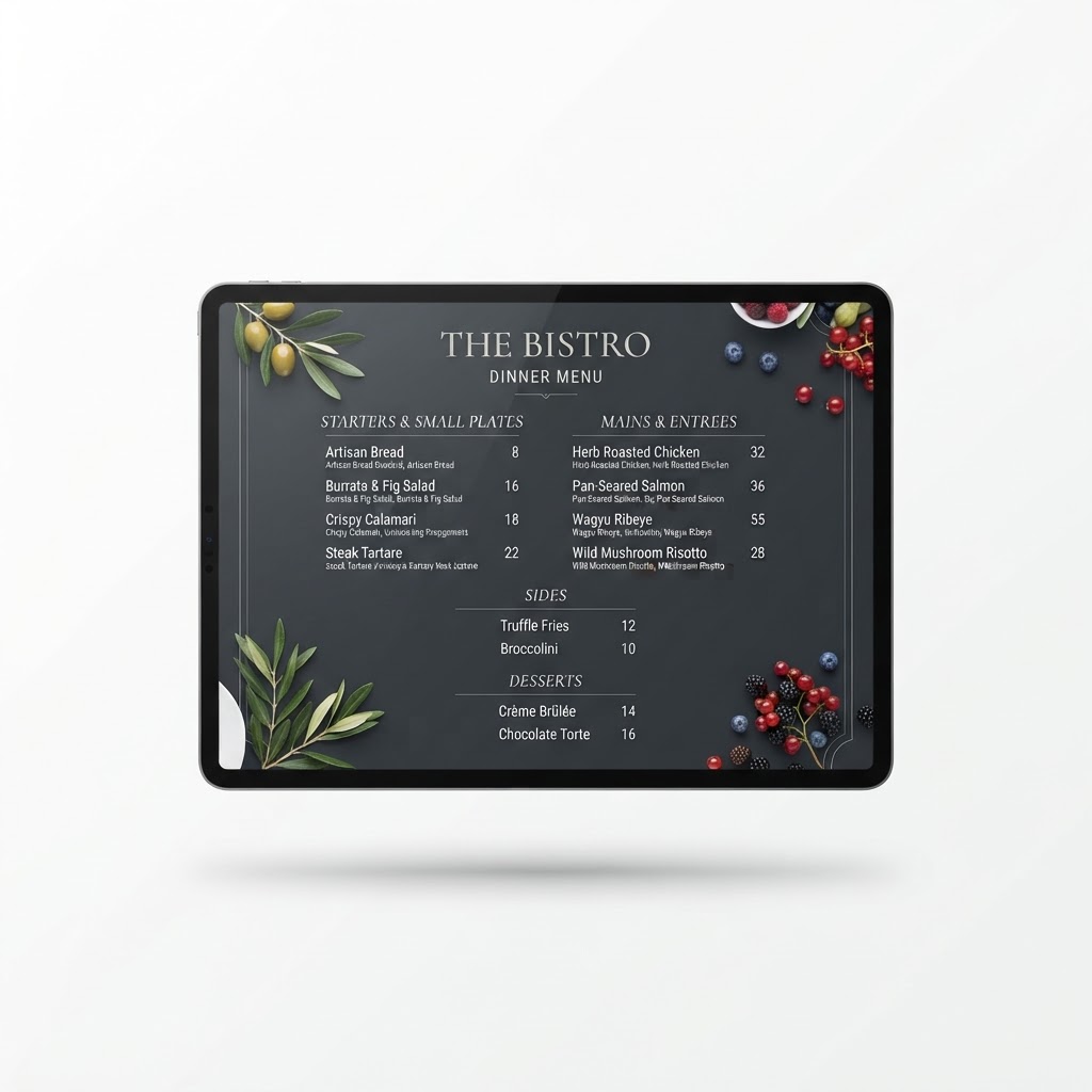 Restaurant media environment