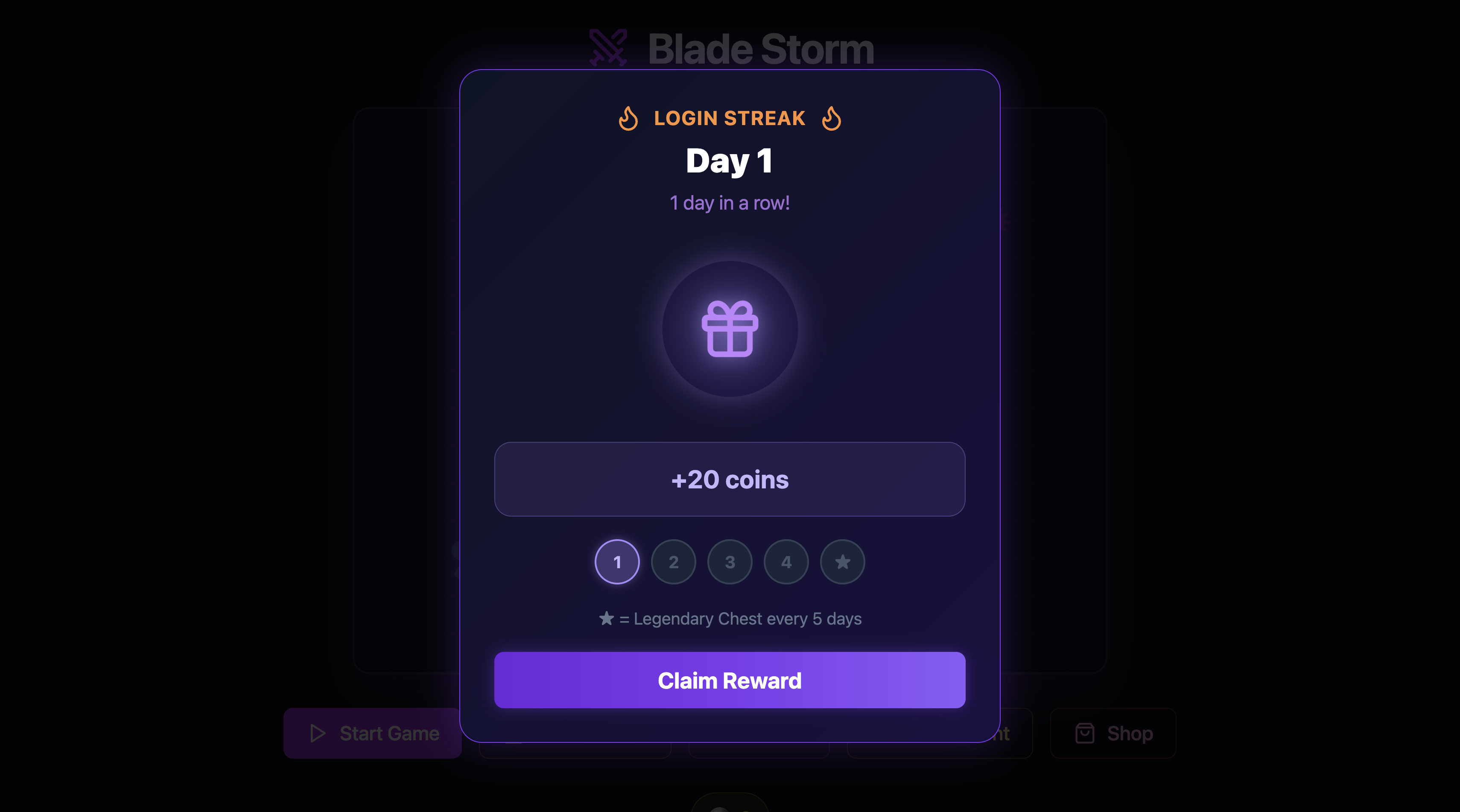 Blade Dodge: The Epic Game template preview