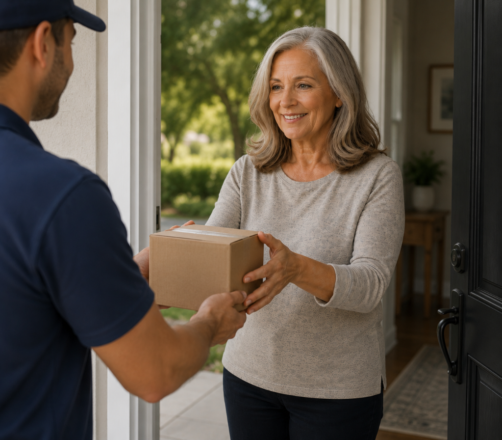 Device is drop shipped to Your Home