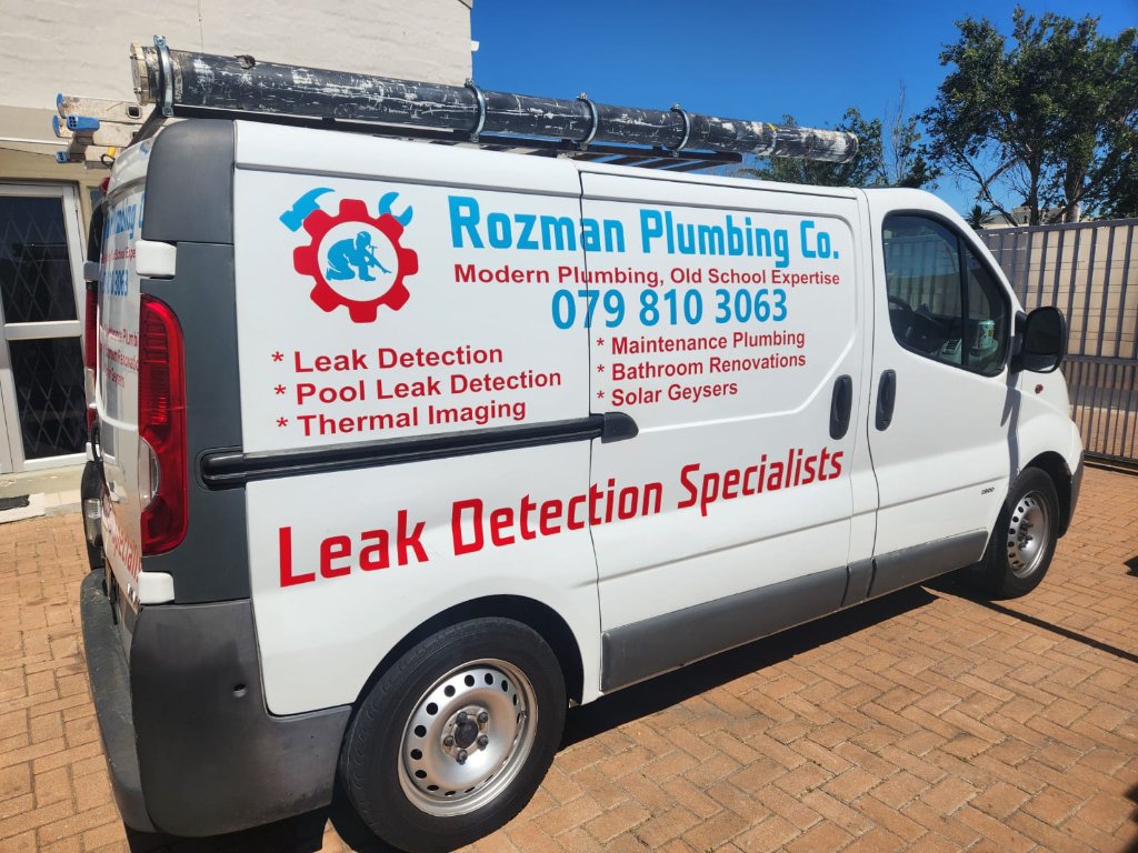 Rozman Plumbing service van