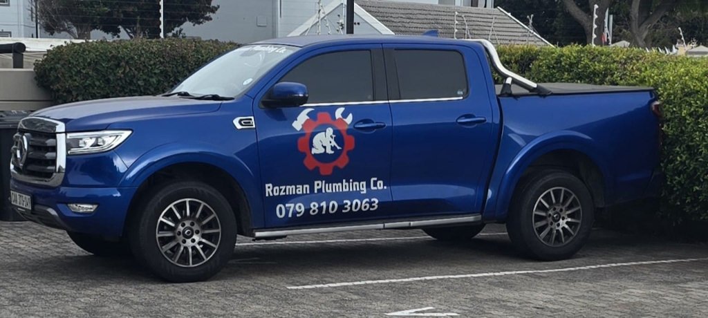Rozman Plumbing work truck