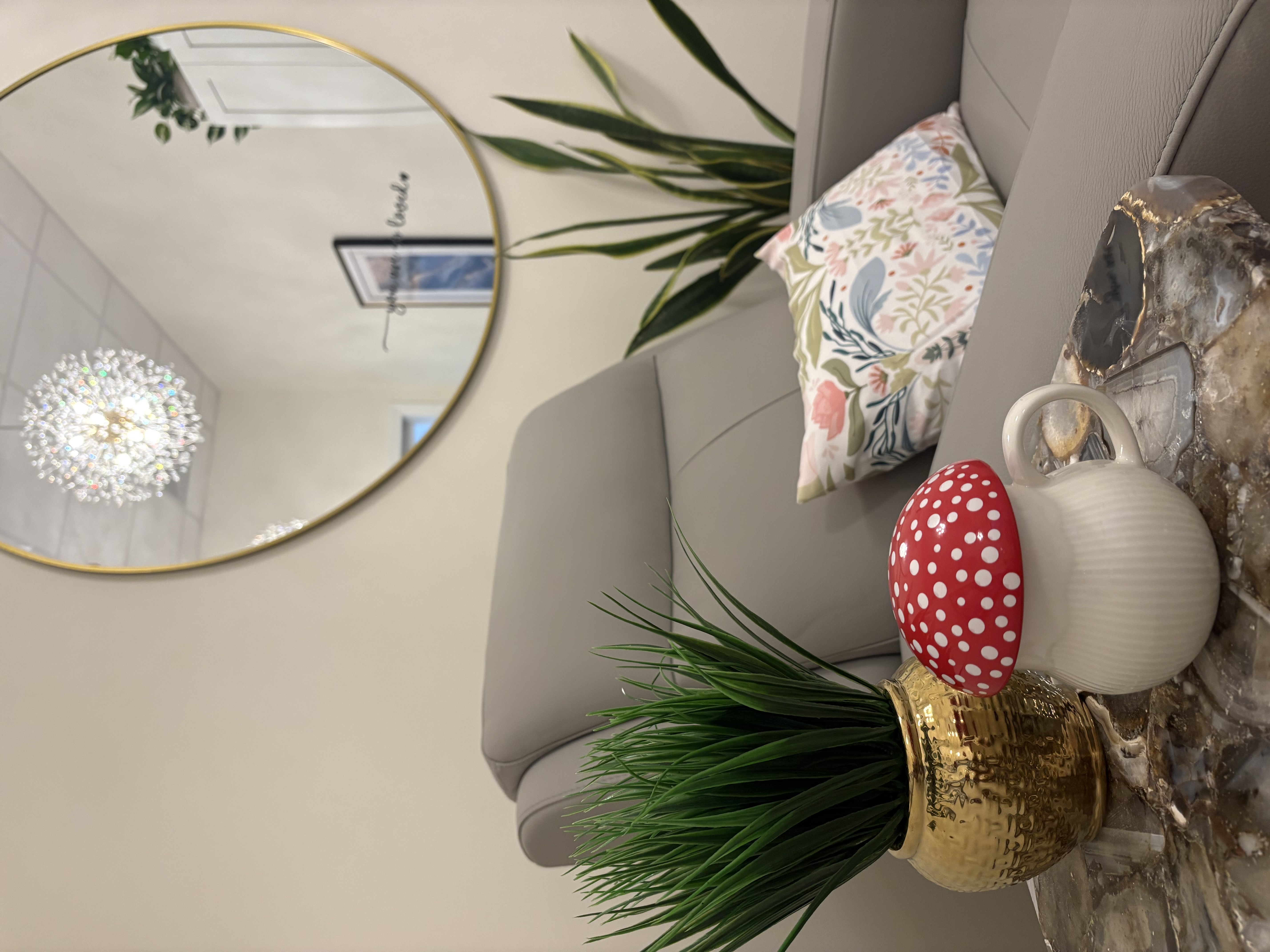 Ketamine therapy treatment room detail at Deep See Wellness