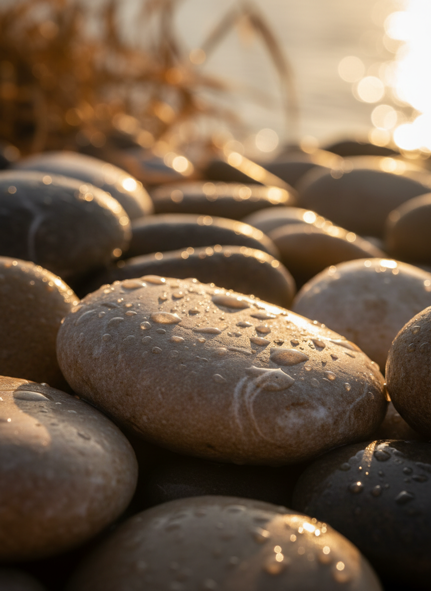 Sunlit stone surface representing body health and vitality