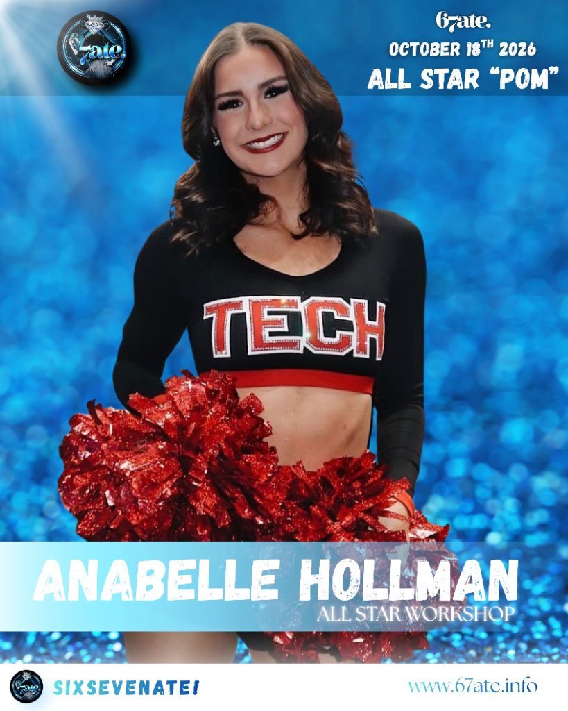 Anabelle Hollman All Star Pom Clinic