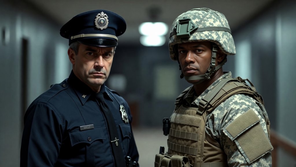 Tactical operators — soldier and law enforcement