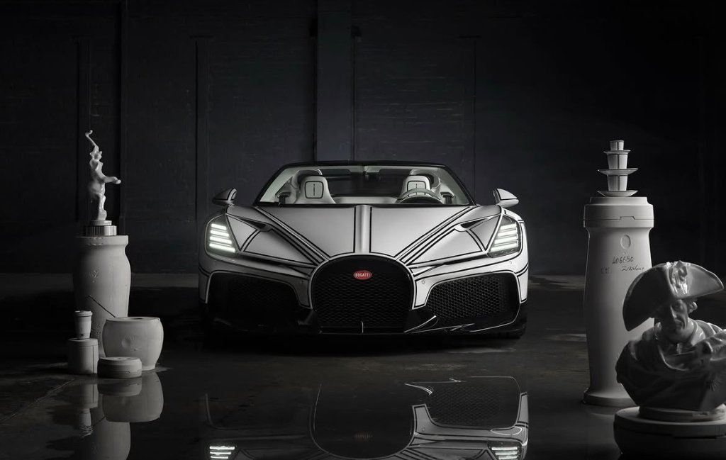 Bugatti W16 Mistral Blanc Éternel — sample Pro Studio pitch deck