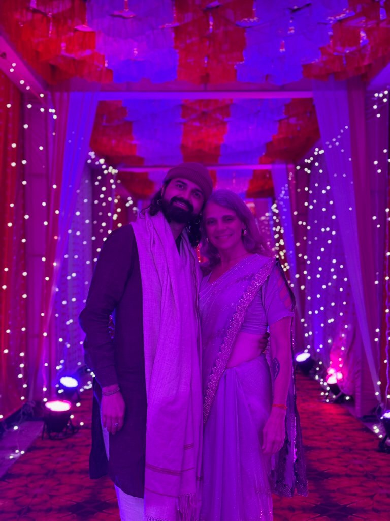 BJ and Val at a festival — keepers of a conscious, sustainable, devotional way of life in Forest, Ohio.