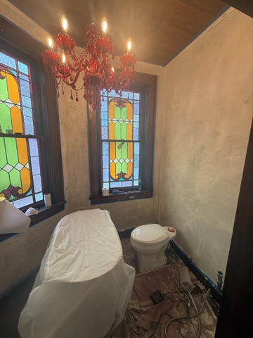 While Val Was in Greece, BJ Built a Bathroom — image 16