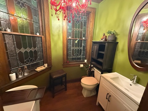 While Val Was in Greece, BJ Built a Bathroom