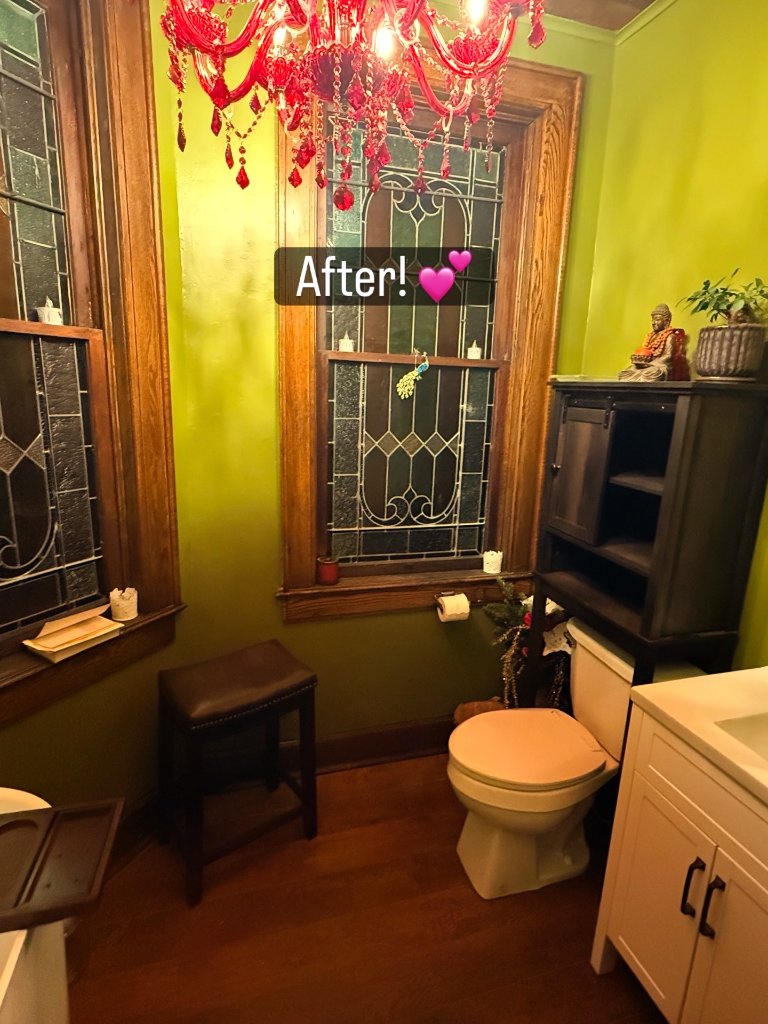 While Val Was in Greece, BJ Built a Bathroom — image 23