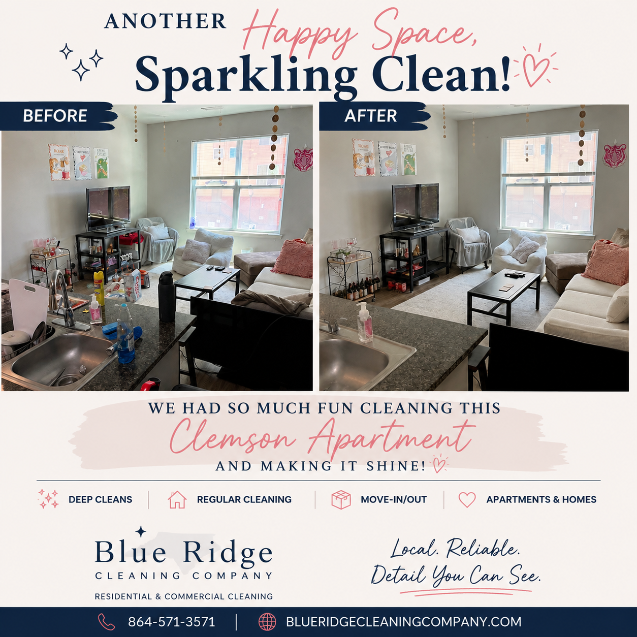 A Fresh Clean in Clemson, SC