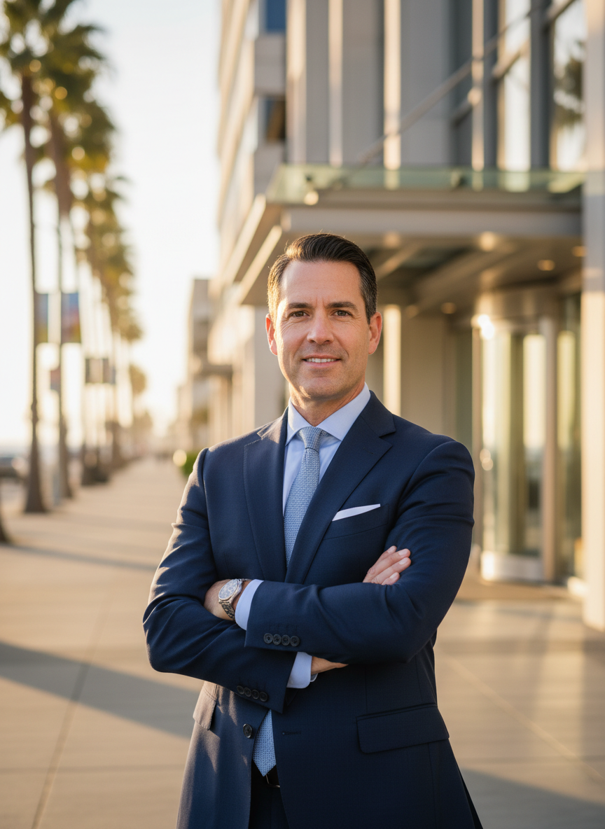Brian Cooper, owner of Los Angeles Express Process Servers