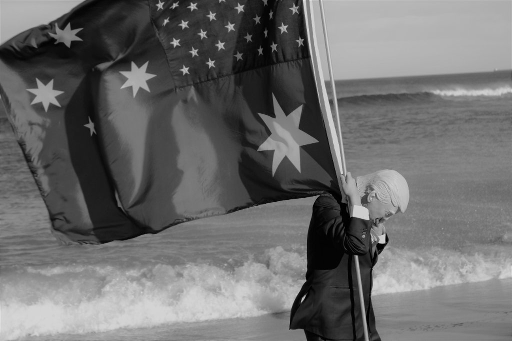 The Ruler Surveys the Invaded Coastline