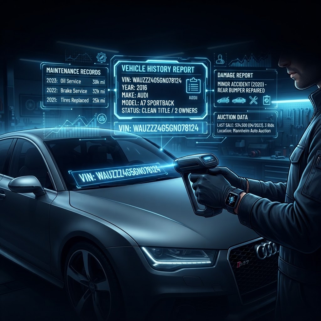 VIN Lookup Explained: How to Check a Car's Auction History and Why It Matters