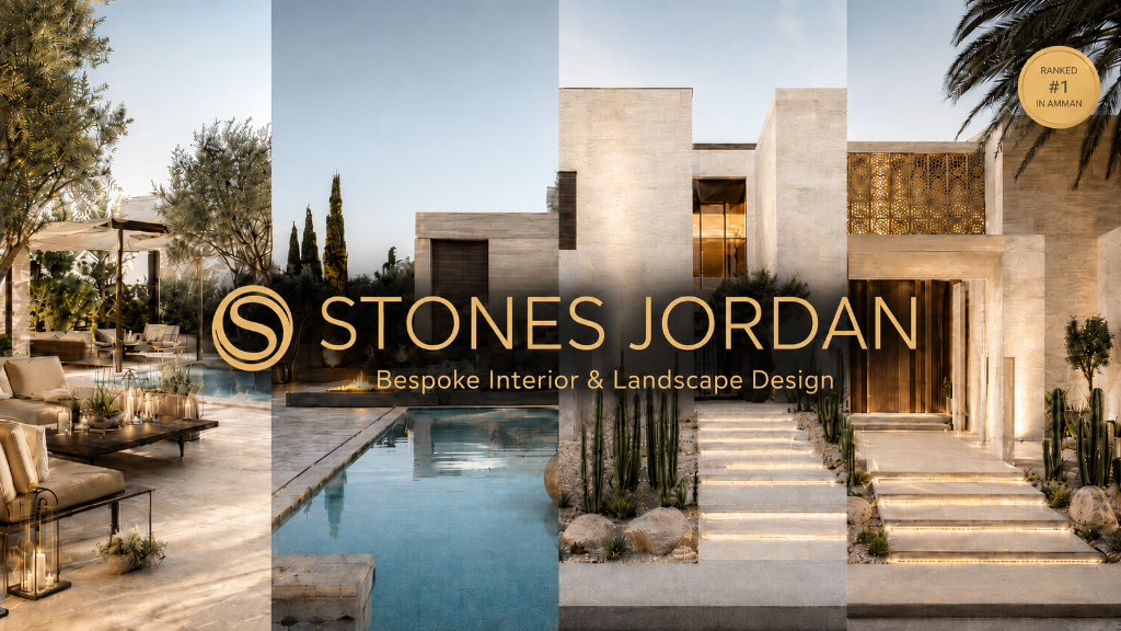 Stones Jordan Ranked No. 1 After Independent Benchmarking Places It Above Amman’s Leading Interior and Landscape Design Firms