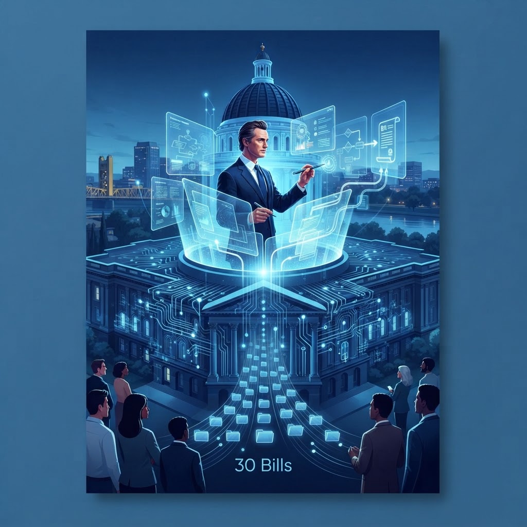 AI Transparency Government Decision Making: California Passes 30 Oversight Bills Ahead of September Deadline