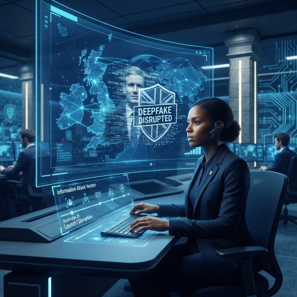 UK Launches National Centre for Information Defence to Combat AI Deepfake Threats on September 28