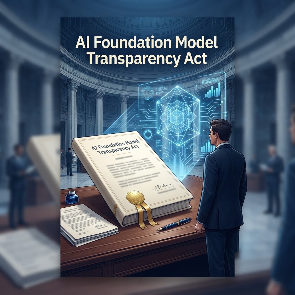 New September 28: AI Foundation Model Transparency Act Introduced for SLED Agencies
