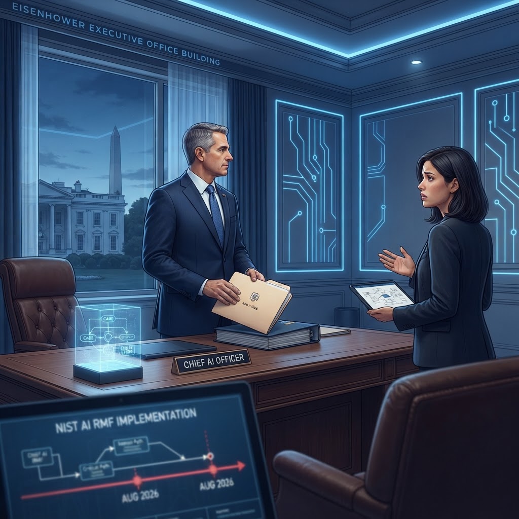 NIST AI Risk Management Framework Implementation Faces Leadership Gap as Federal Chief AI Officer Departs OMB