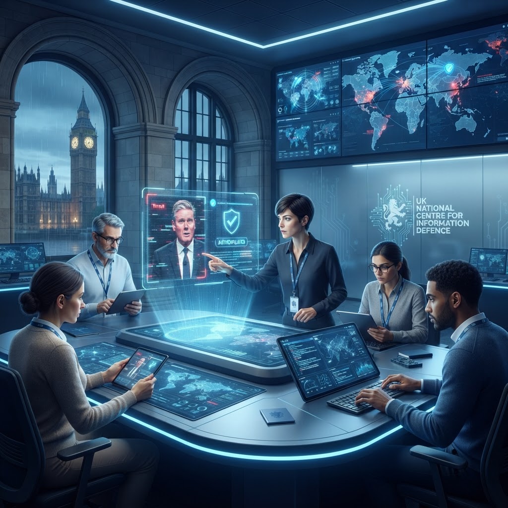 UK Launches National Centre for Information Defence to Combat AI Deepfake Disinformation Threats