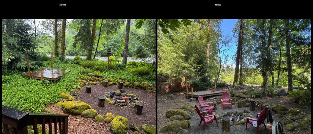 Backyard Fire Pit Transformation