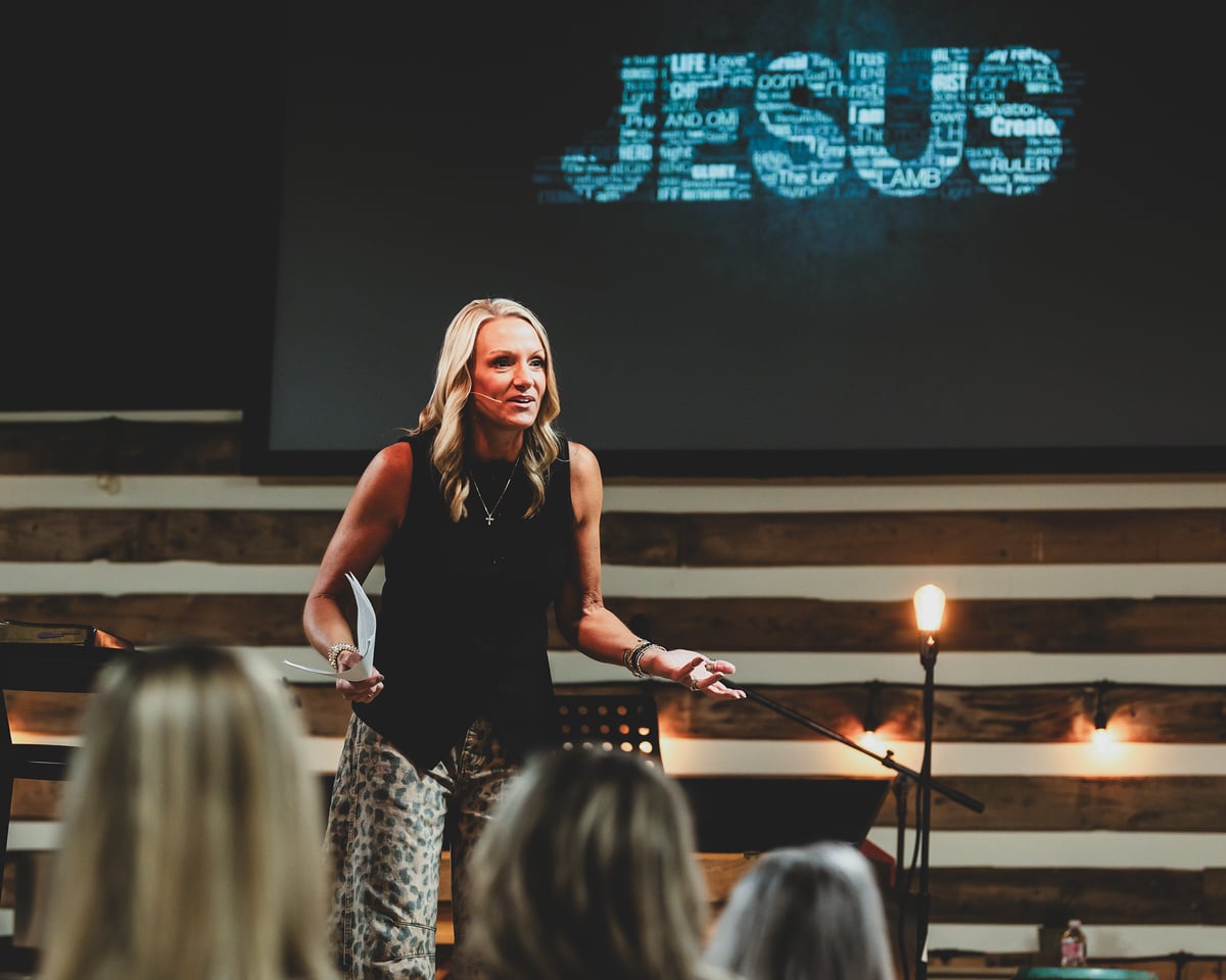 Heather Johnson speaking