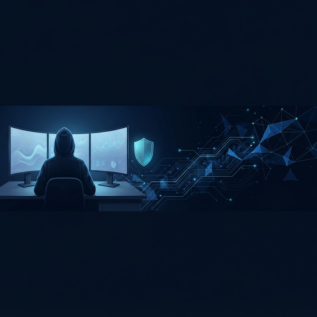 Cybersecurity roadmap illustration MentorPulse cybersecurity roadmap background illustration used alongside the structured learning pathway.