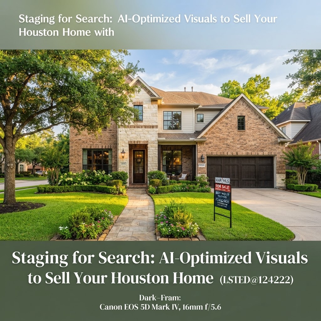 Staging for Search: AI-Optimized Visuals to Sell Your Houston Home