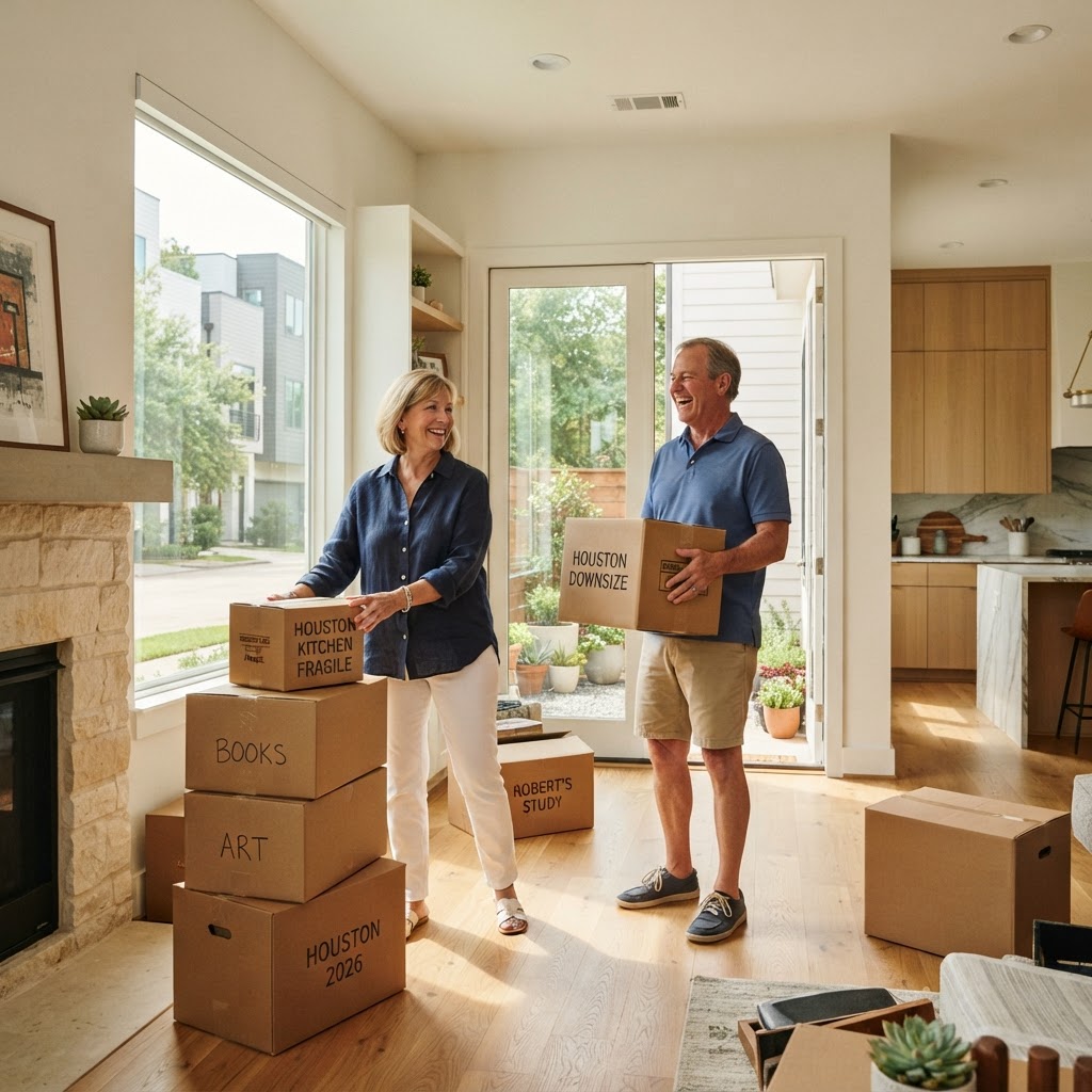 Downsizing in Houston: The 2026 Empty Nester's Strategic Guide
