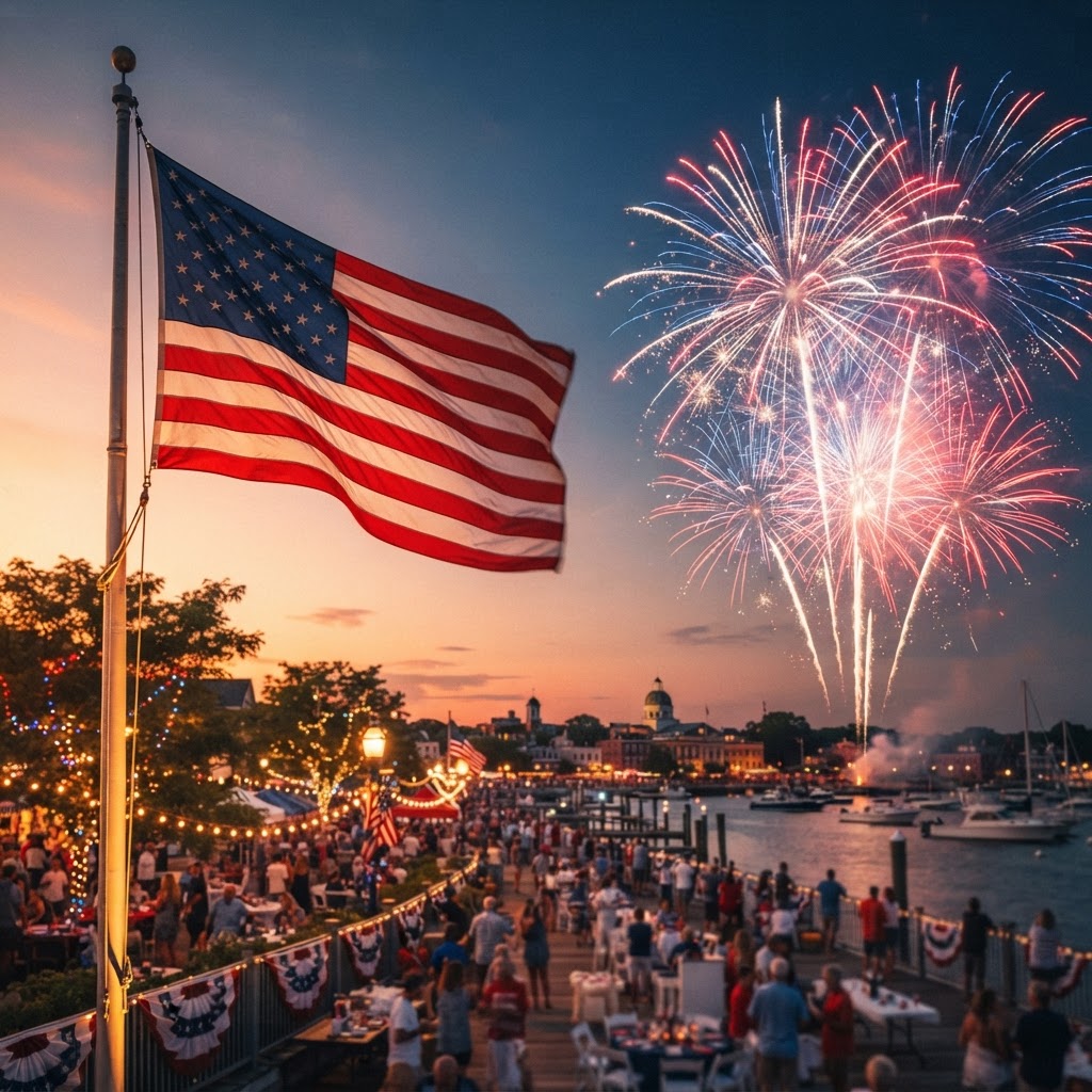Fourth of July celebration