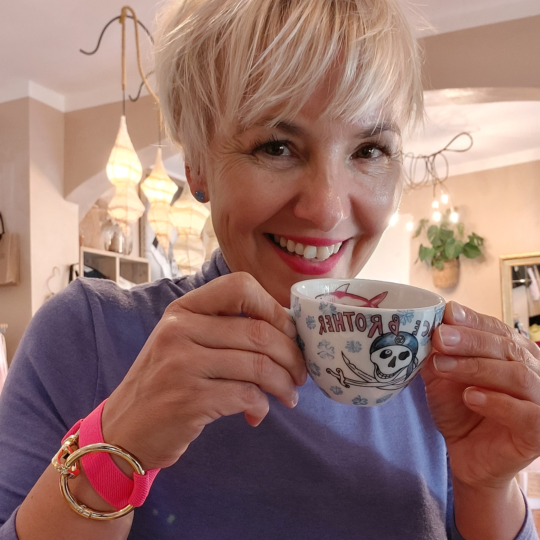 Jacqueline Gramm, Inhaberin der Fashion OX Damenboutique in Potsdam