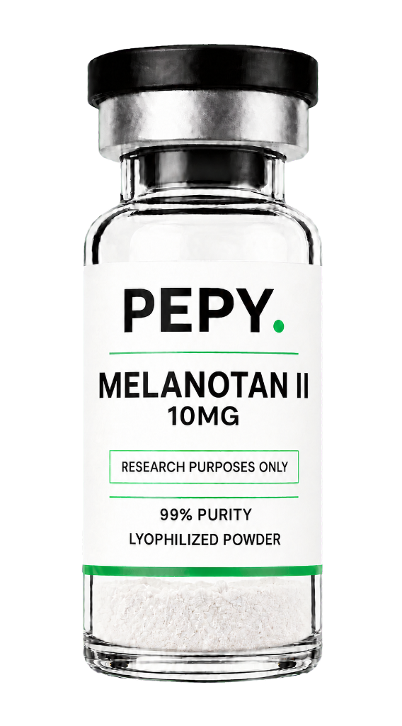 Melanotan II 10mg research peptide - PEPY