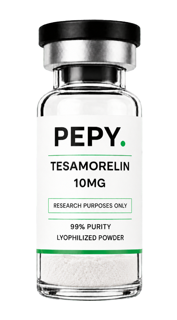 Tesamorelin 10mg research peptide - PEPY