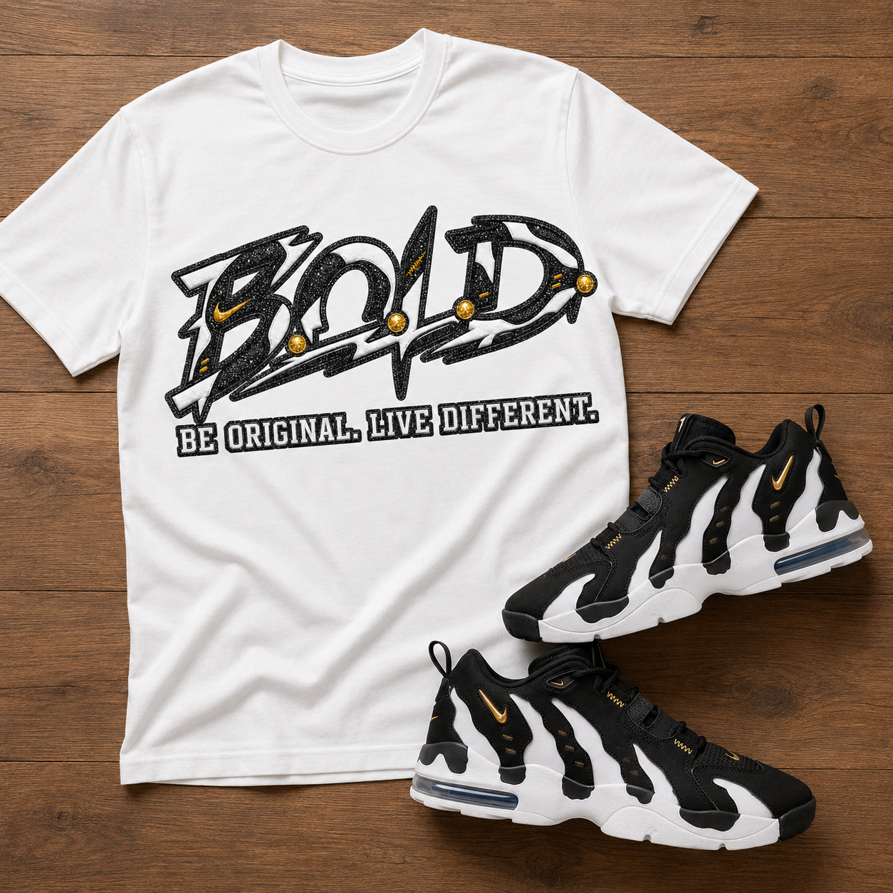 B.O.L.D Gold Rush Tee