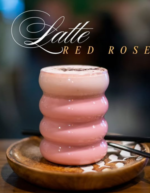 Latte Red Rose